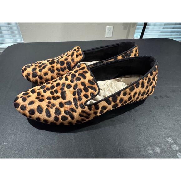 Birdies Calf Hair Leopard Print Classic Flats Size 6.5 - Picture 5 of 12